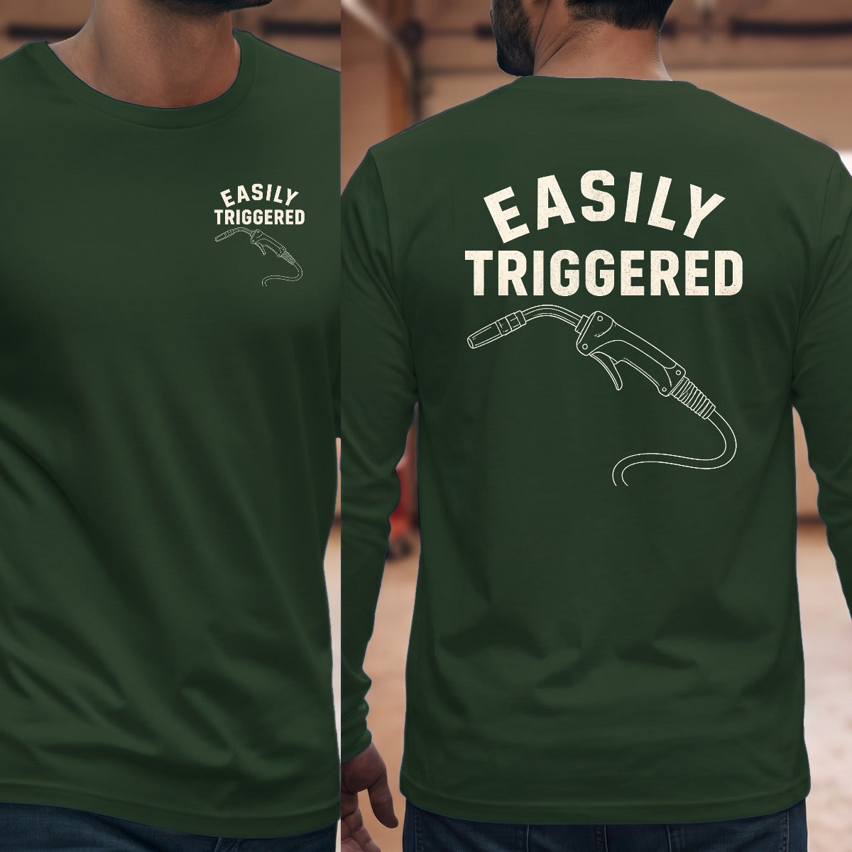 Forest Green | Left Chest + Back (refreshed)