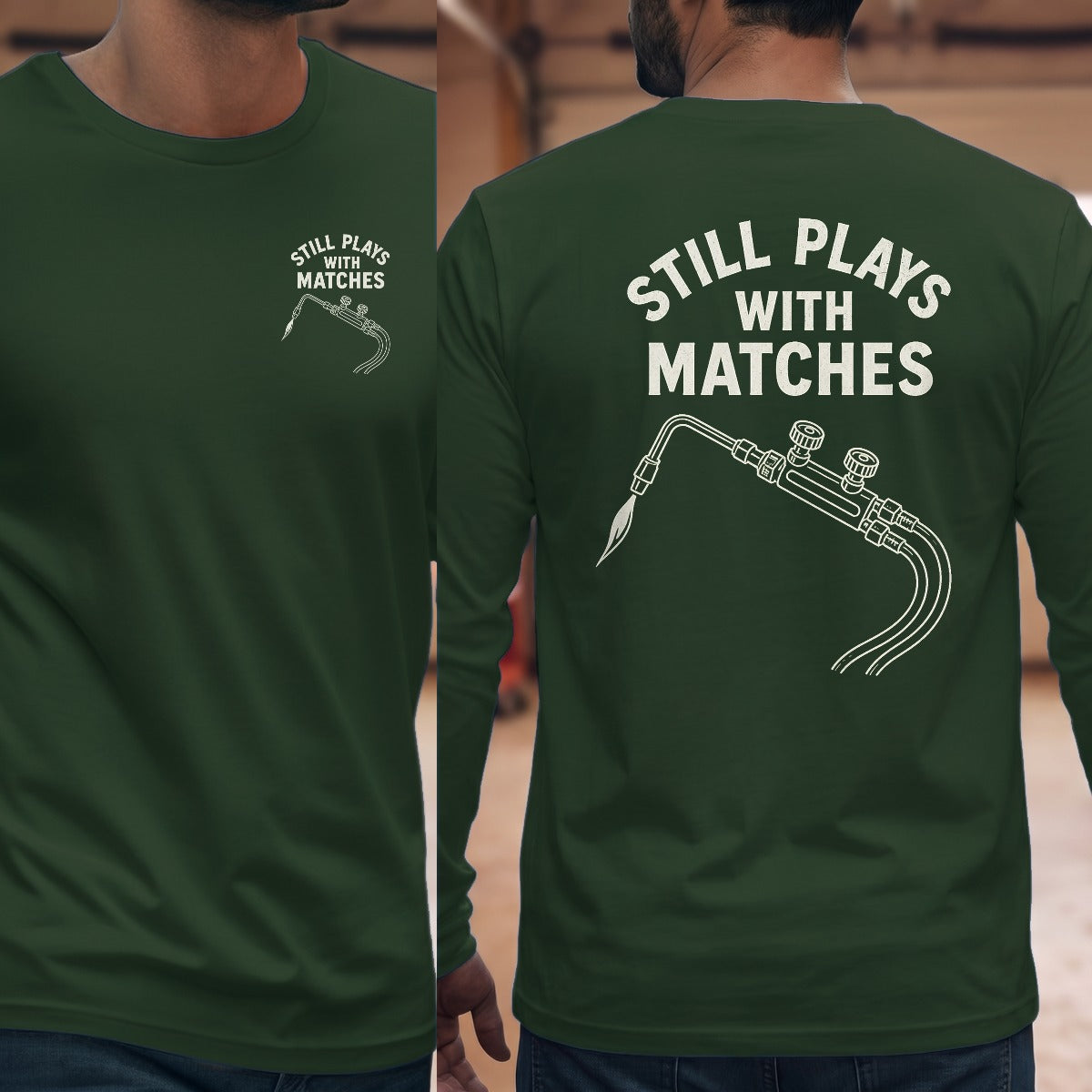 Forest Green | Left Chest + Back (refreshed)