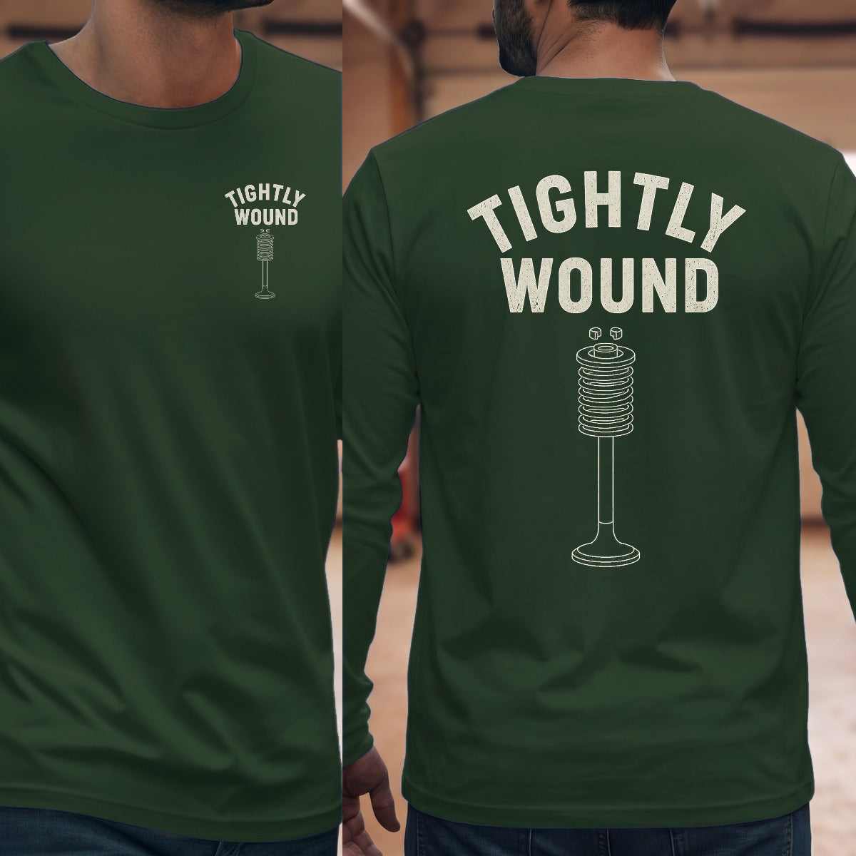 Forest Green | Left Chest + Back (refreshed)
