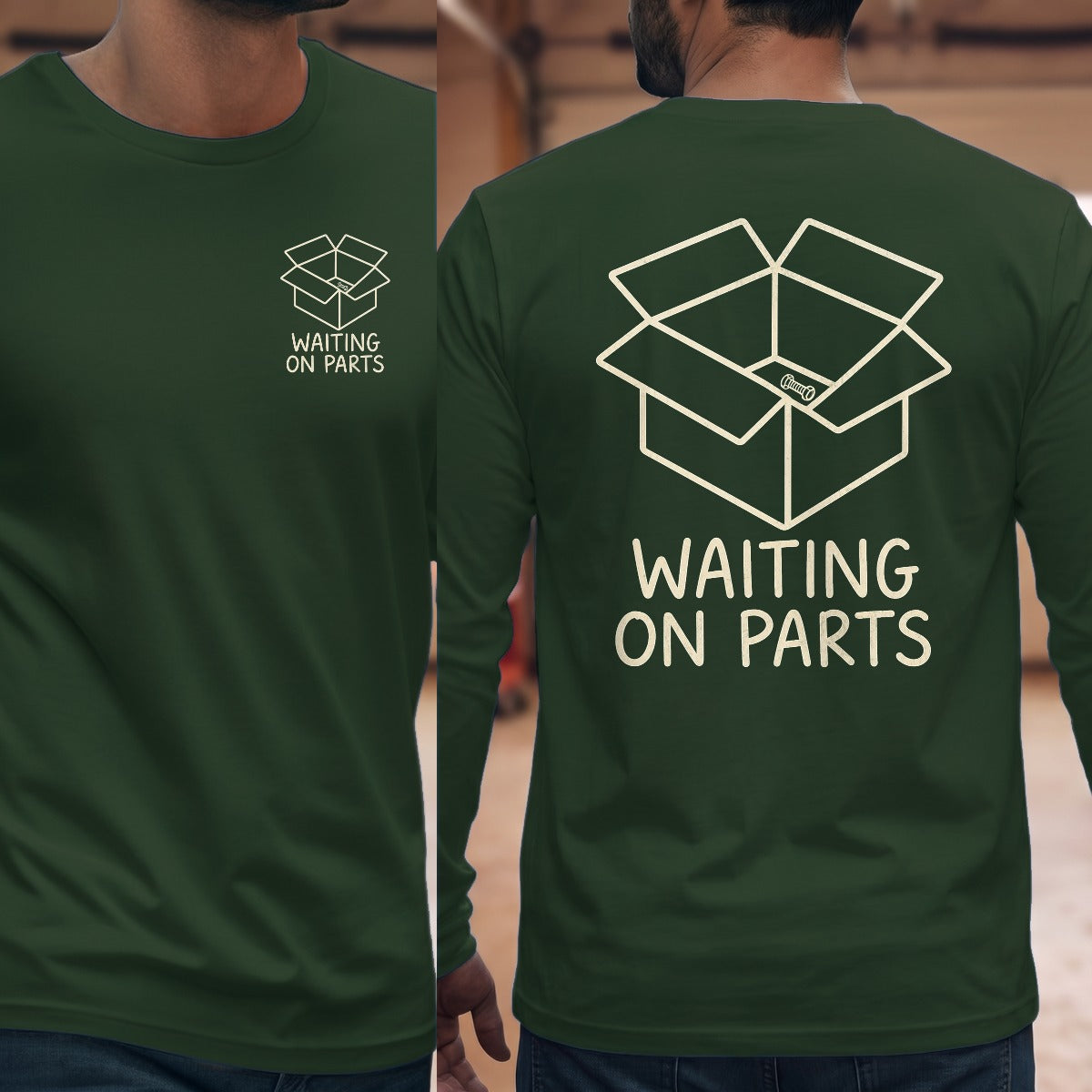 Forest Green | Left Chest + Back (refreshed)