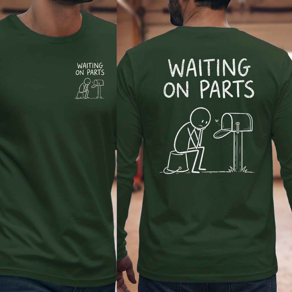 Forest Green | Left Chest + Back (refreshed)
