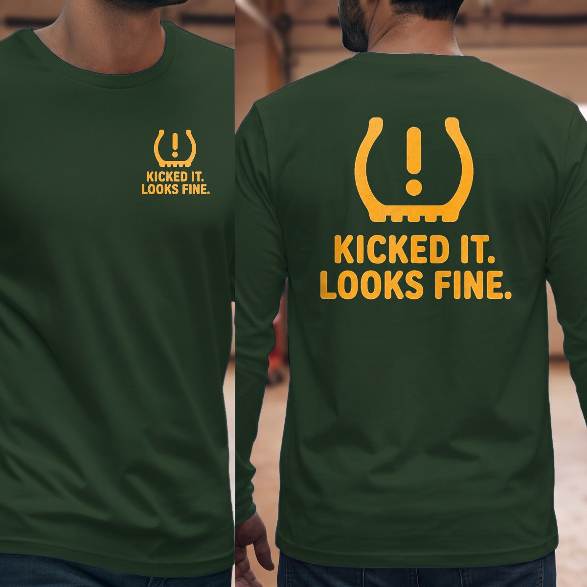 Forest Green | Left Chest + Back (refreshed)