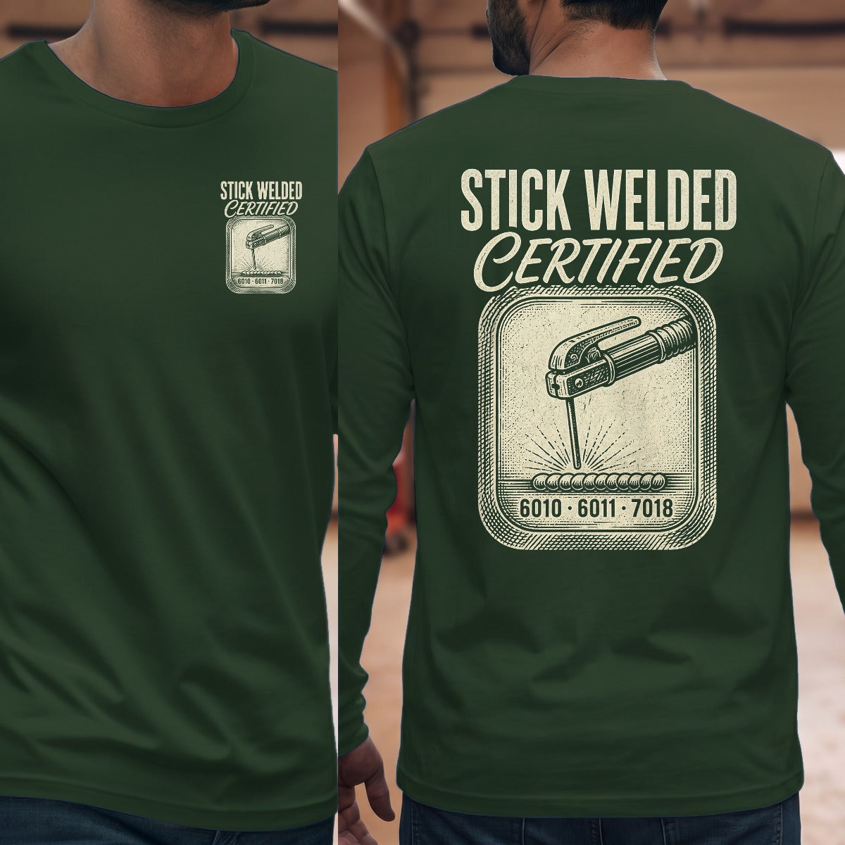 Forest Green | Left Chest + Back (refreshed)