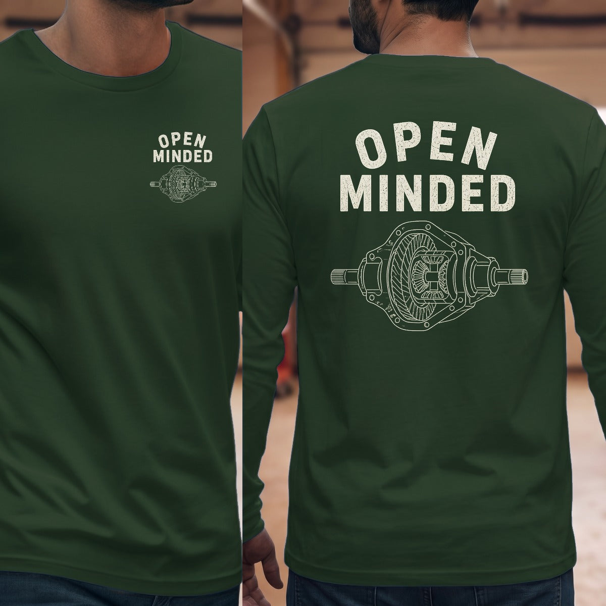 Forest Green | Left Chest + Back (refreshed)