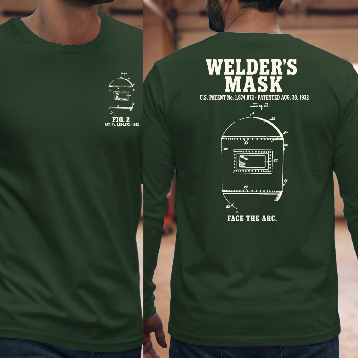 Forest Green | Left Chest + Back (refreshed)