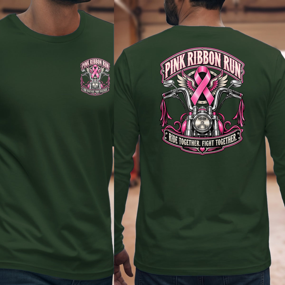 Forest Green | Left Chest + Back (refreshed)
