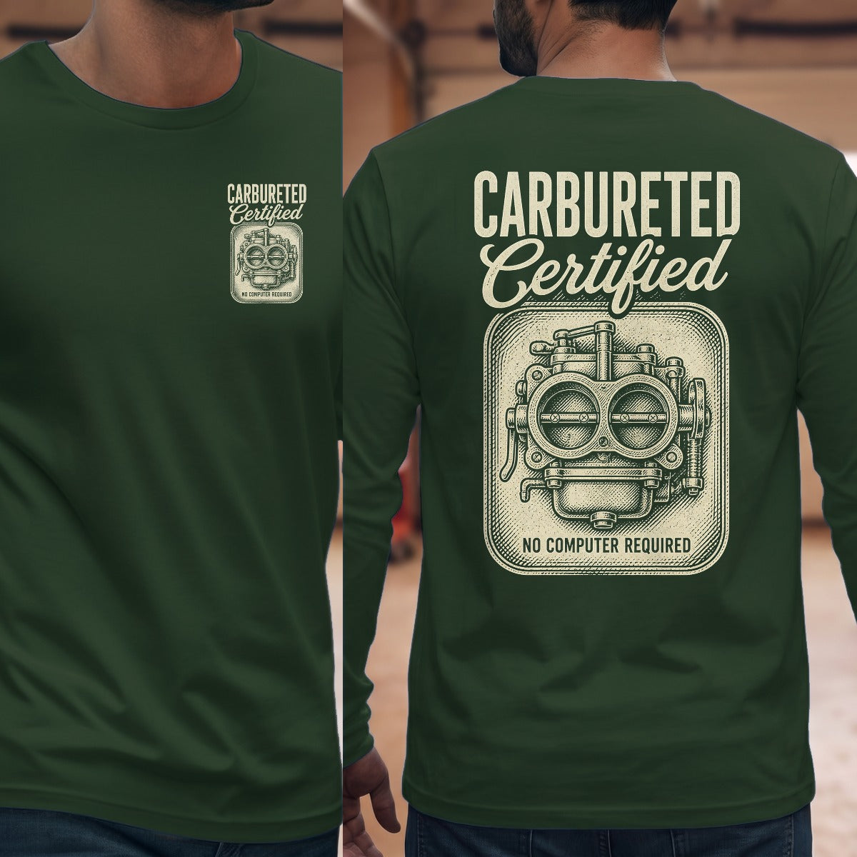 Forest Green | Left Chest + Back (refreshed)