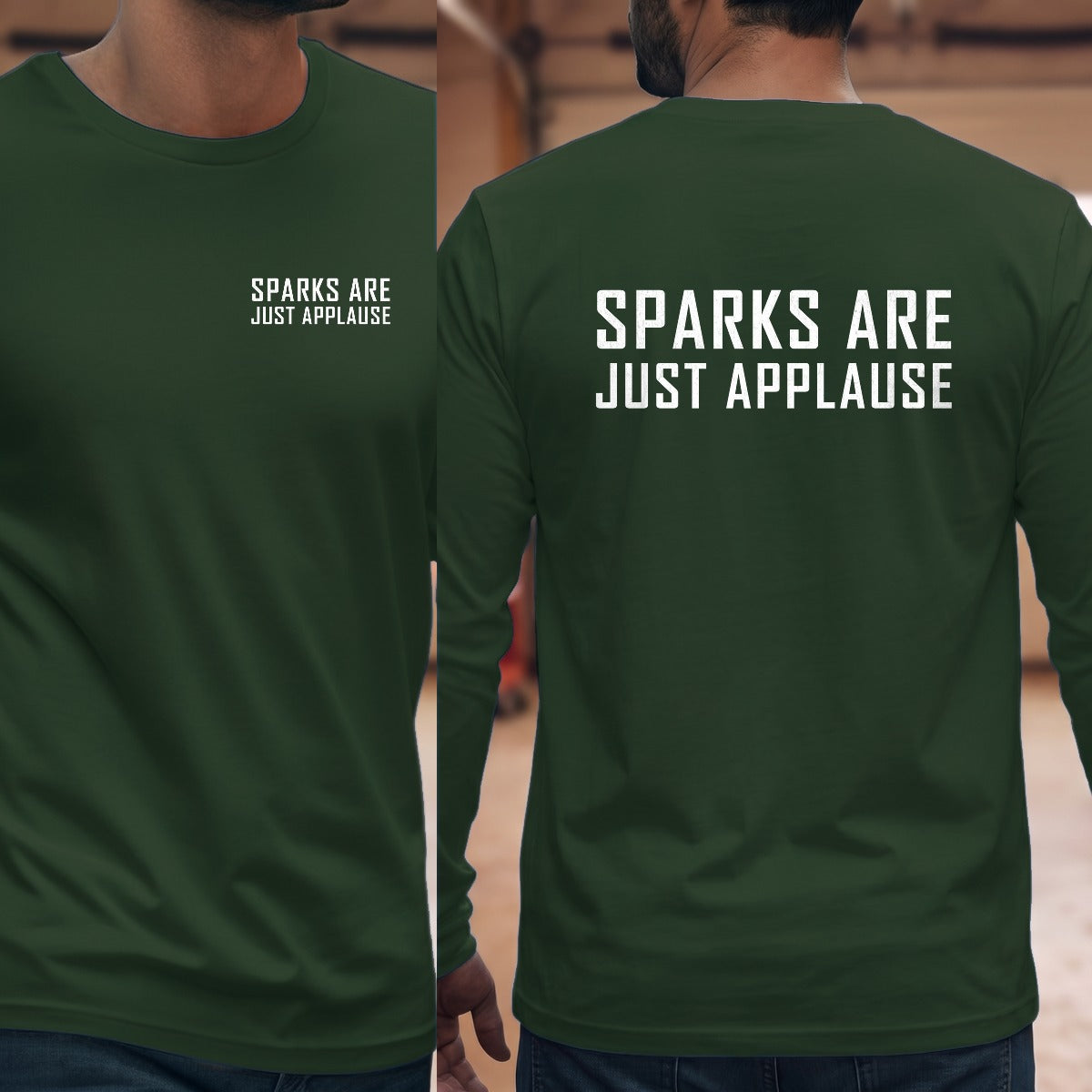 Forest Green | Left Chest + Back (refreshed)