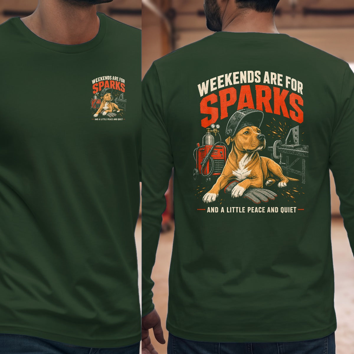 Forest Green | Left Chest + Back (refreshed)