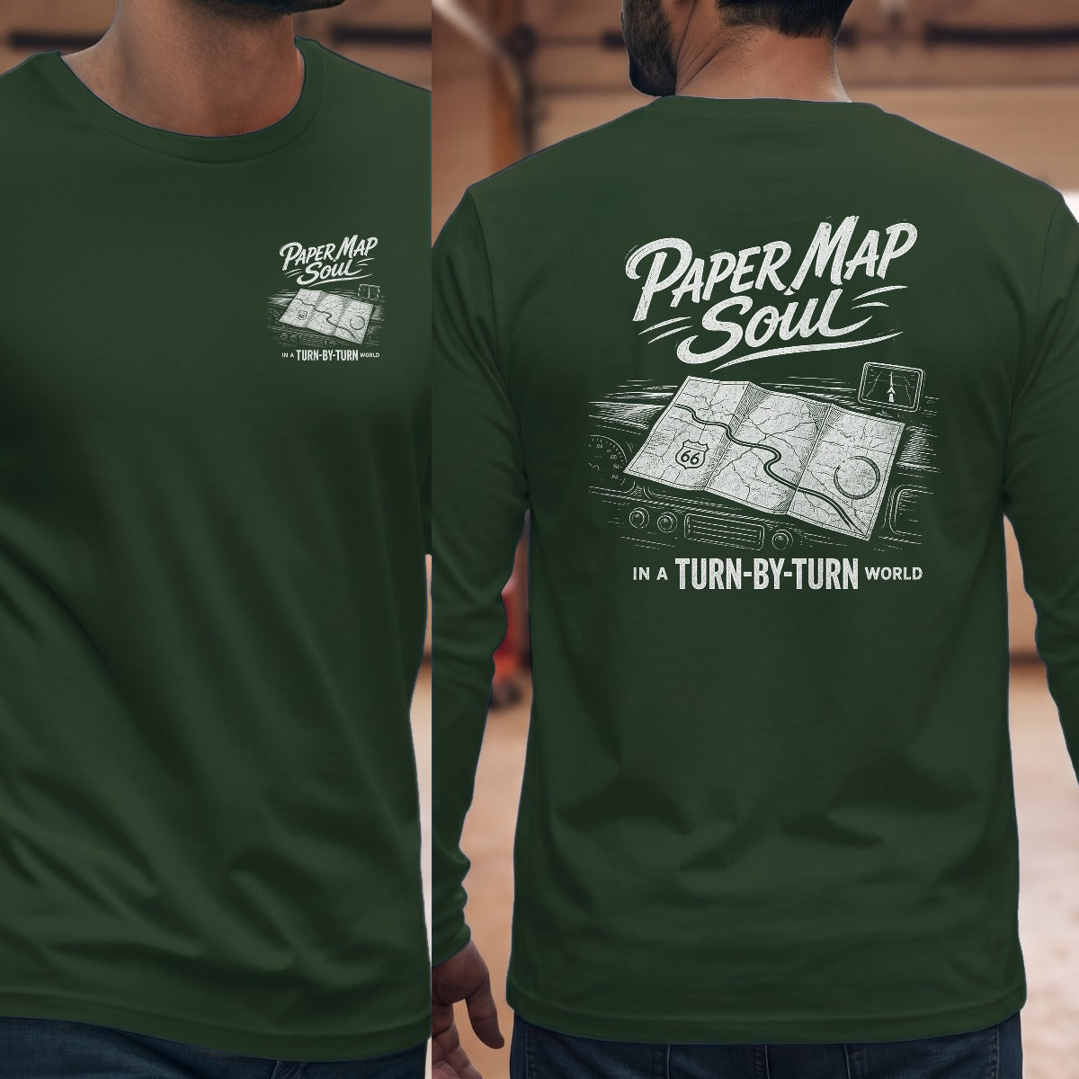 Forest Green | Left Chest + Back (refreshed)