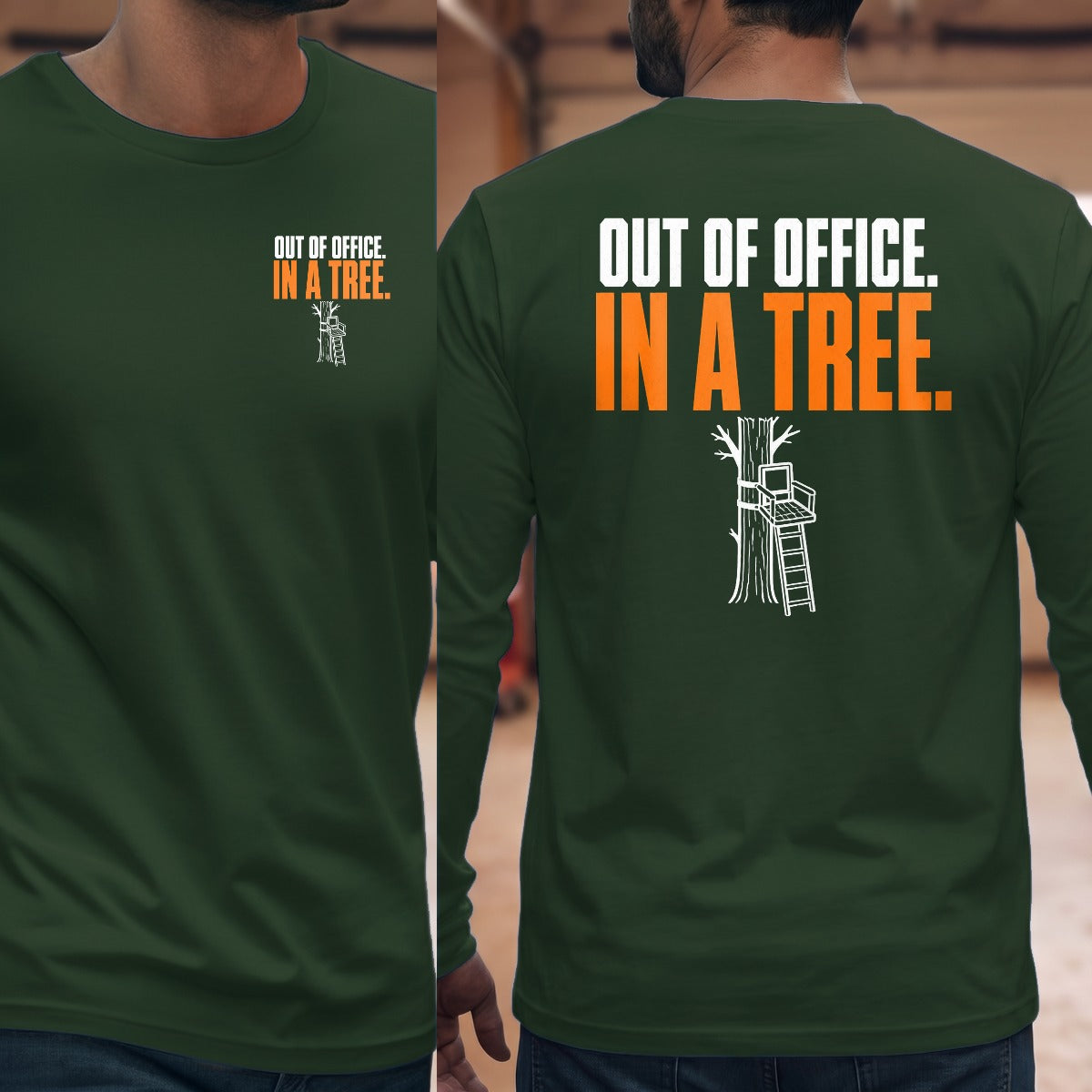 Forest Green | Left Chest + Back (refreshed)
