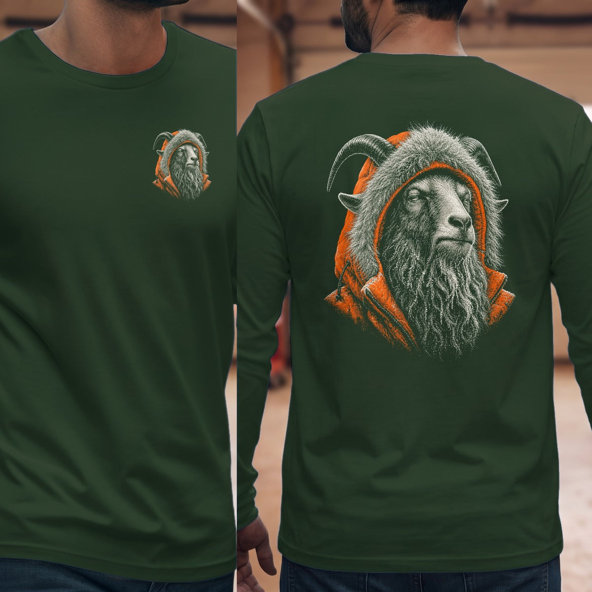 Forest Green | Left Chest + Back (refreshed)