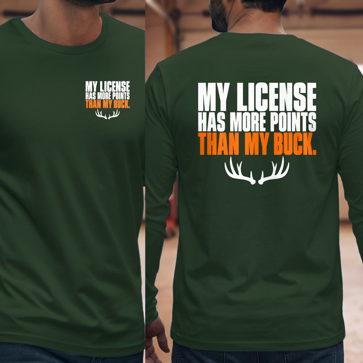 Forest Green | Left Chest + Back (refreshed)