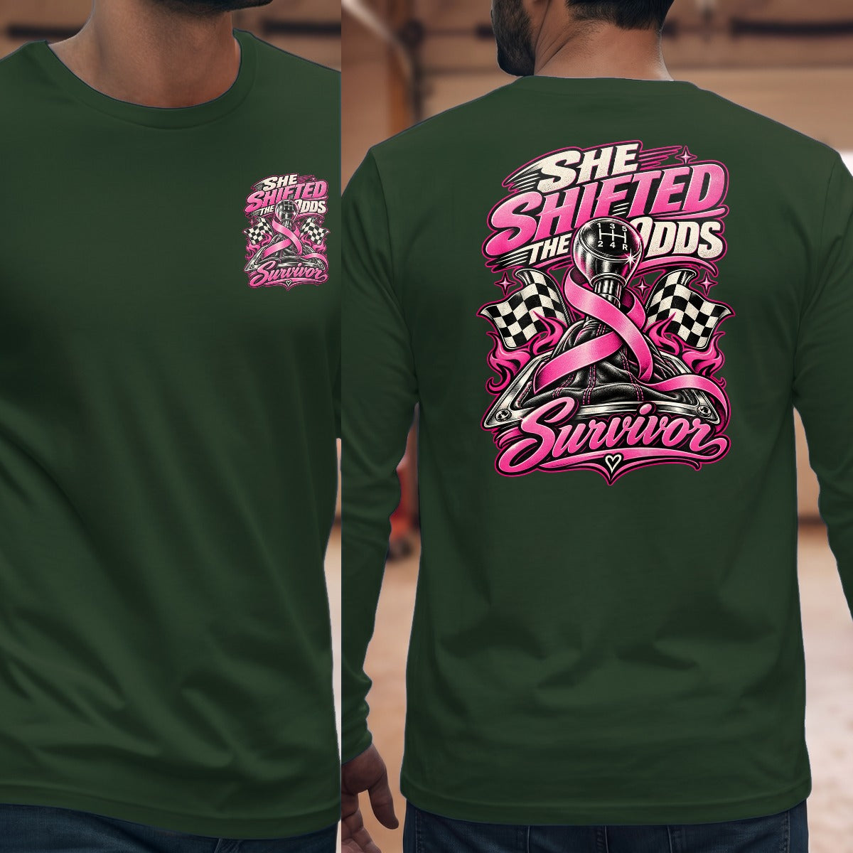 Forest Green | Left Chest + Back (refreshed)