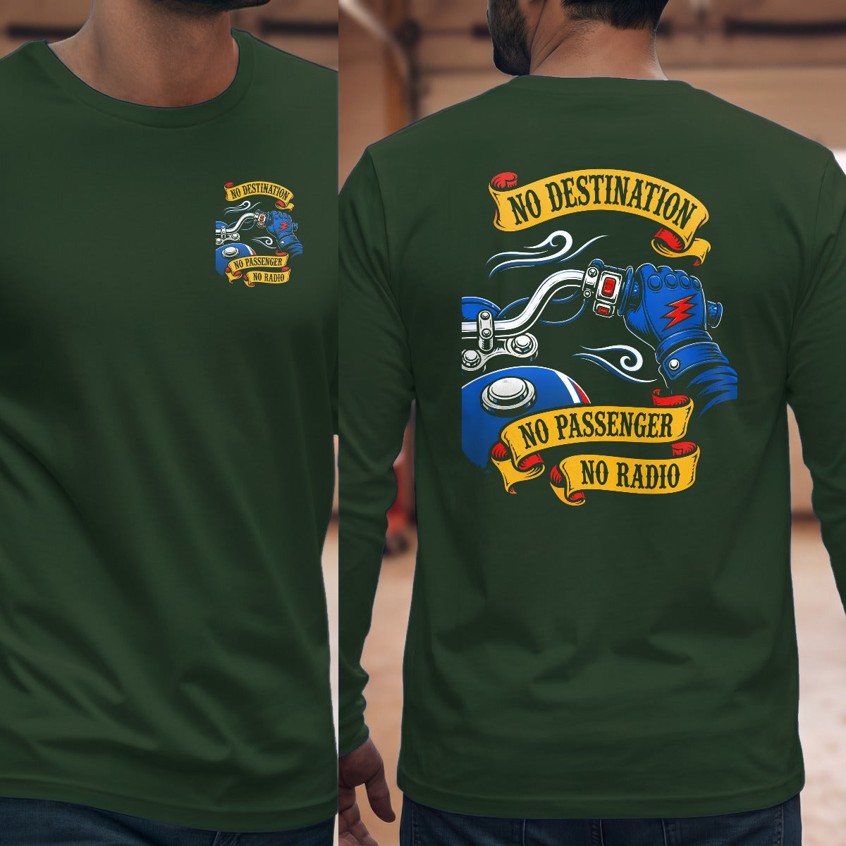 Forest Green | Left Chest + Back (refreshed)