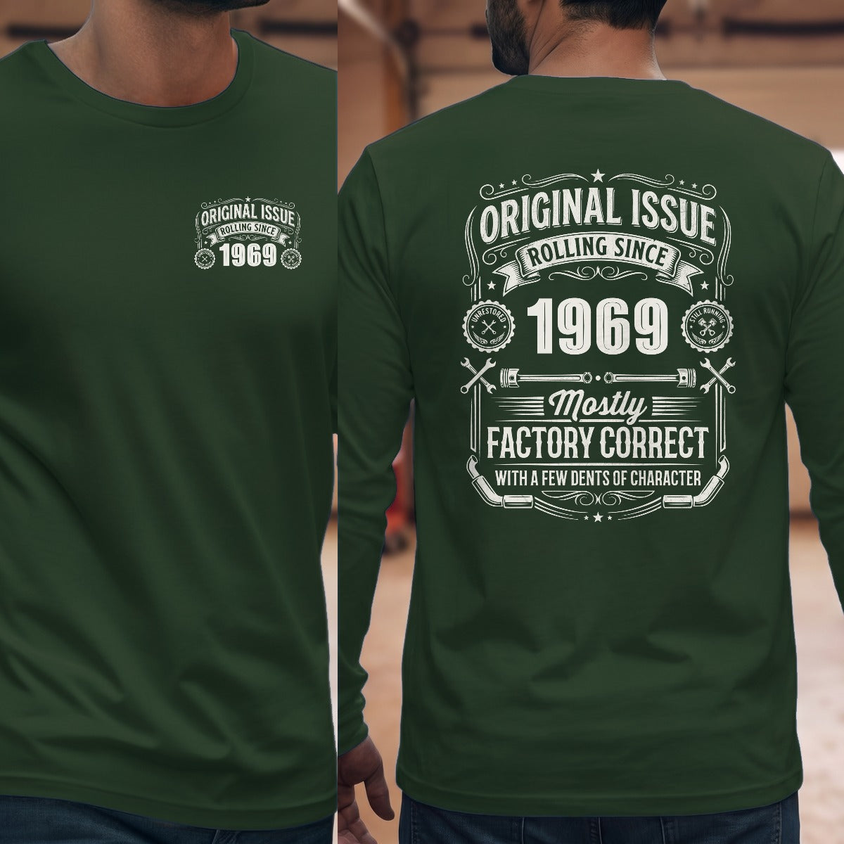 Forest Green | Left Chest + Back (refreshed)