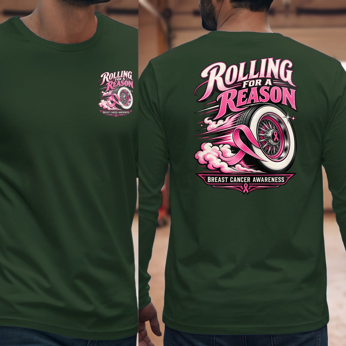Forest Green | Left Chest + Back (refreshed)