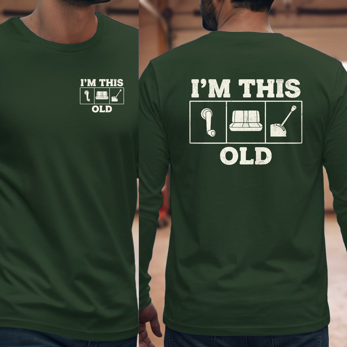 Forest Green | Left Chest + Back (refreshed)