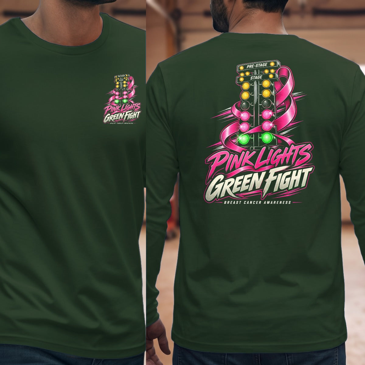 Forest Green | Left Chest + Back (refreshed)
