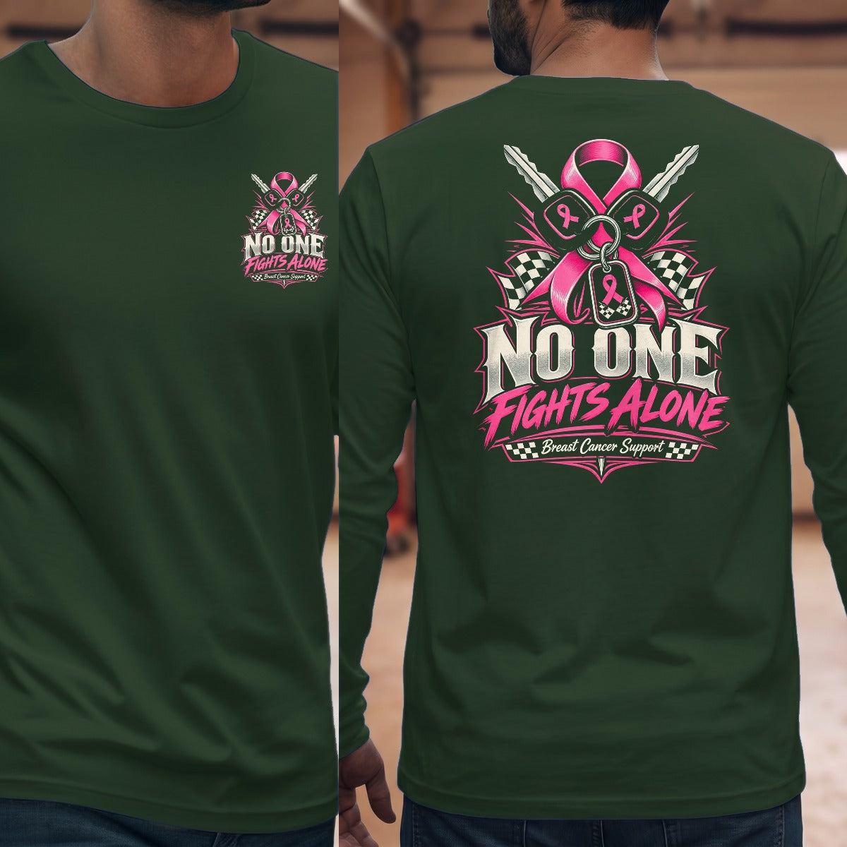 Forest Green | Left Chest + Back (refreshed)