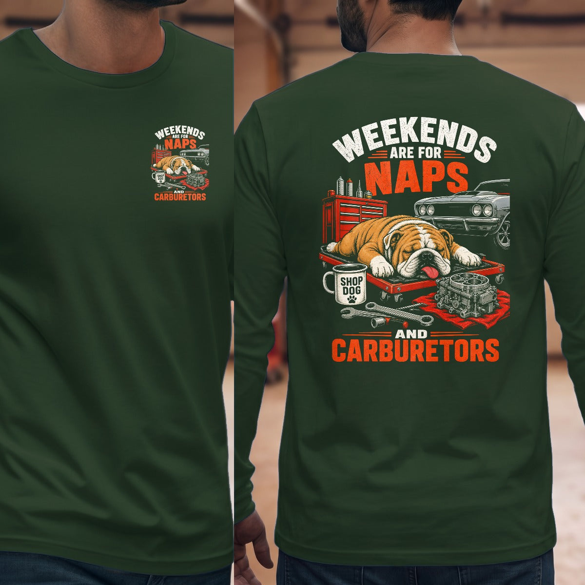 Forest Green | Left Chest + Back (refreshed)