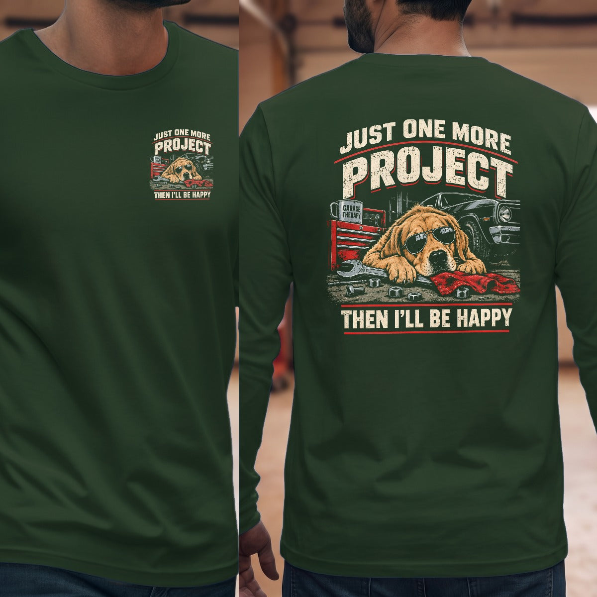 Forest Green | Left Chest + Back (refreshed)