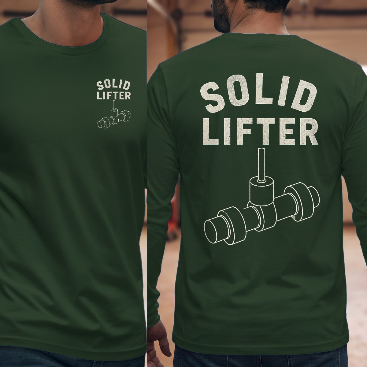 Forest Green | Left Chest + Back (refreshed)