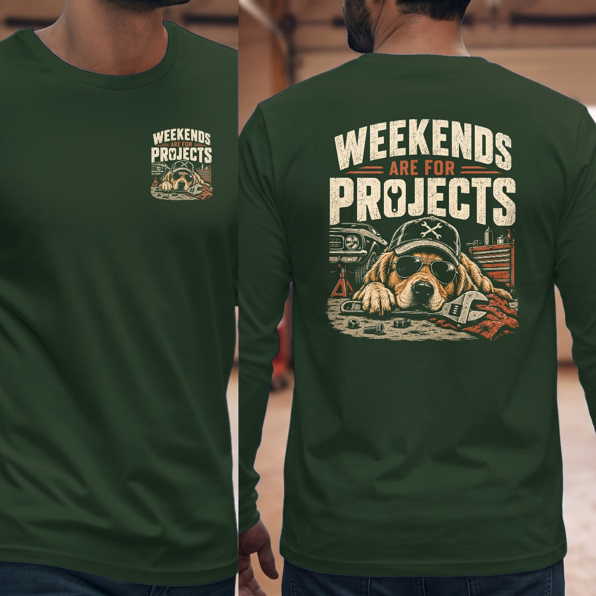 Forest Green | Left Chest + Back (refreshed)