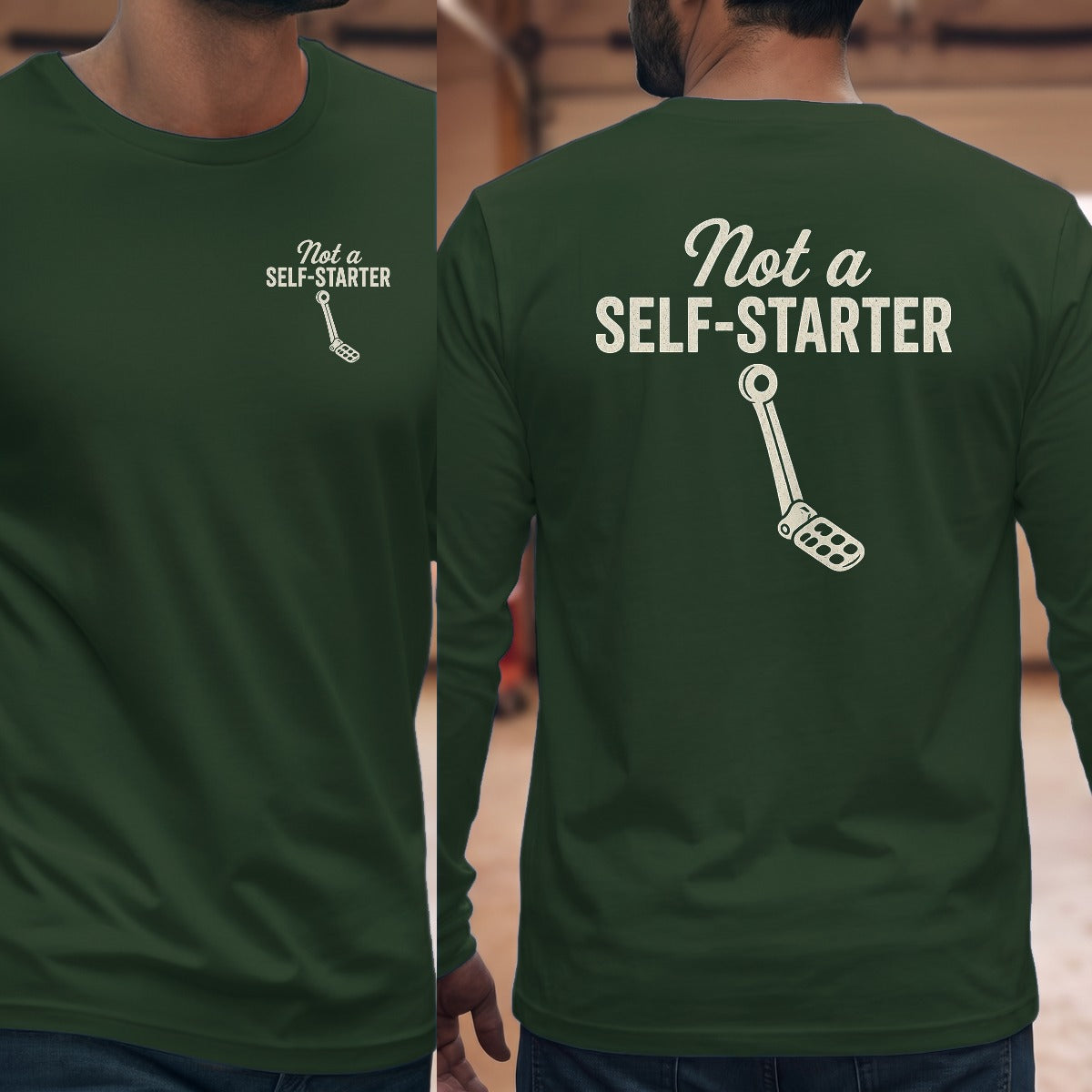 Forest Green | Left Chest + Back (refreshed)