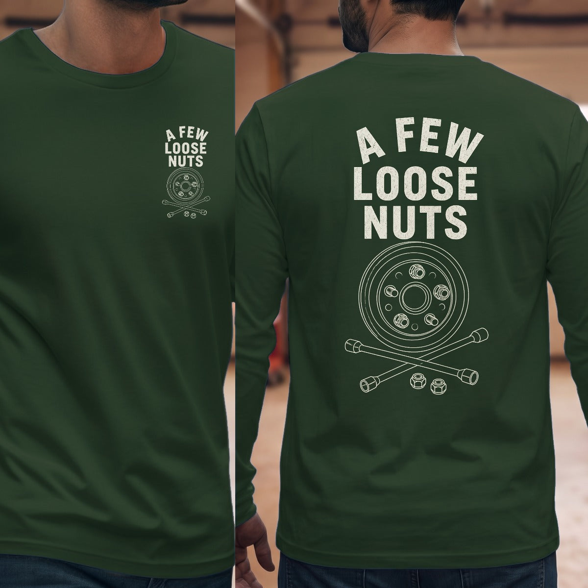 Forest Green | Left Chest + Back (refreshed)