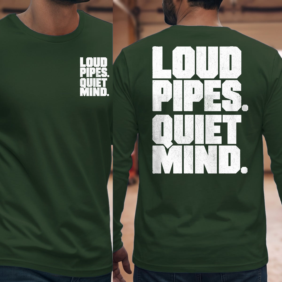 Forest Green | Left Chest + Back (refreshed)