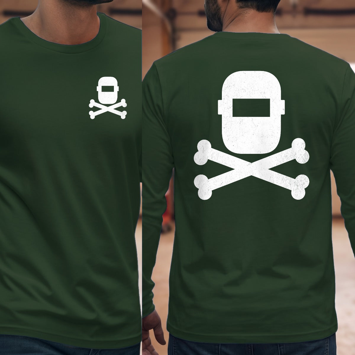 Forest Green | Left Chest + Back (refreshed)