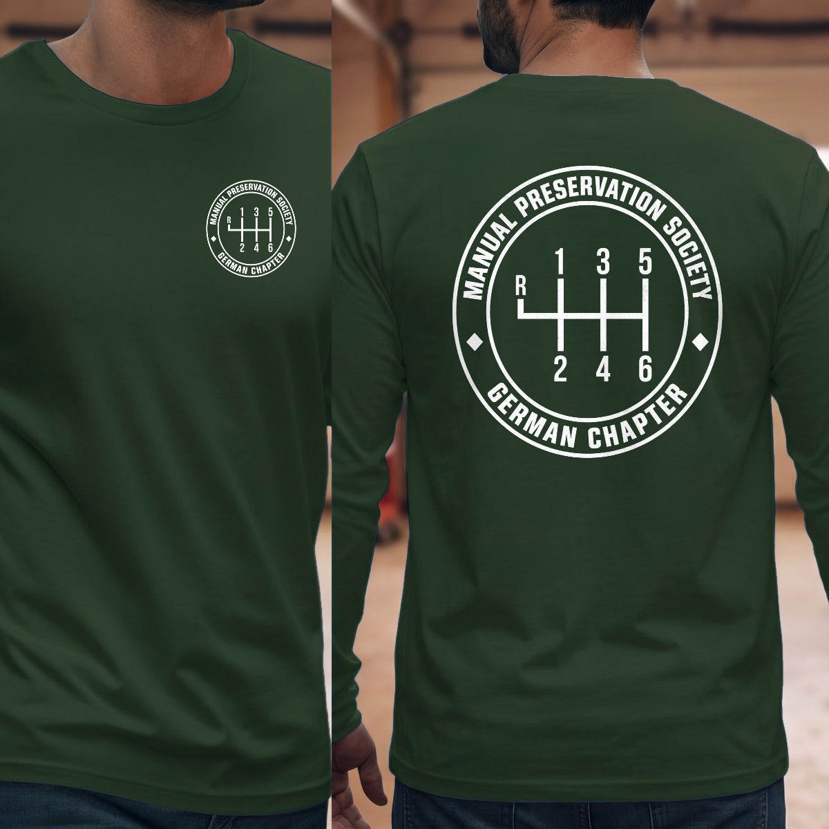 Forest Green | Left Chest + Back (refreshed)