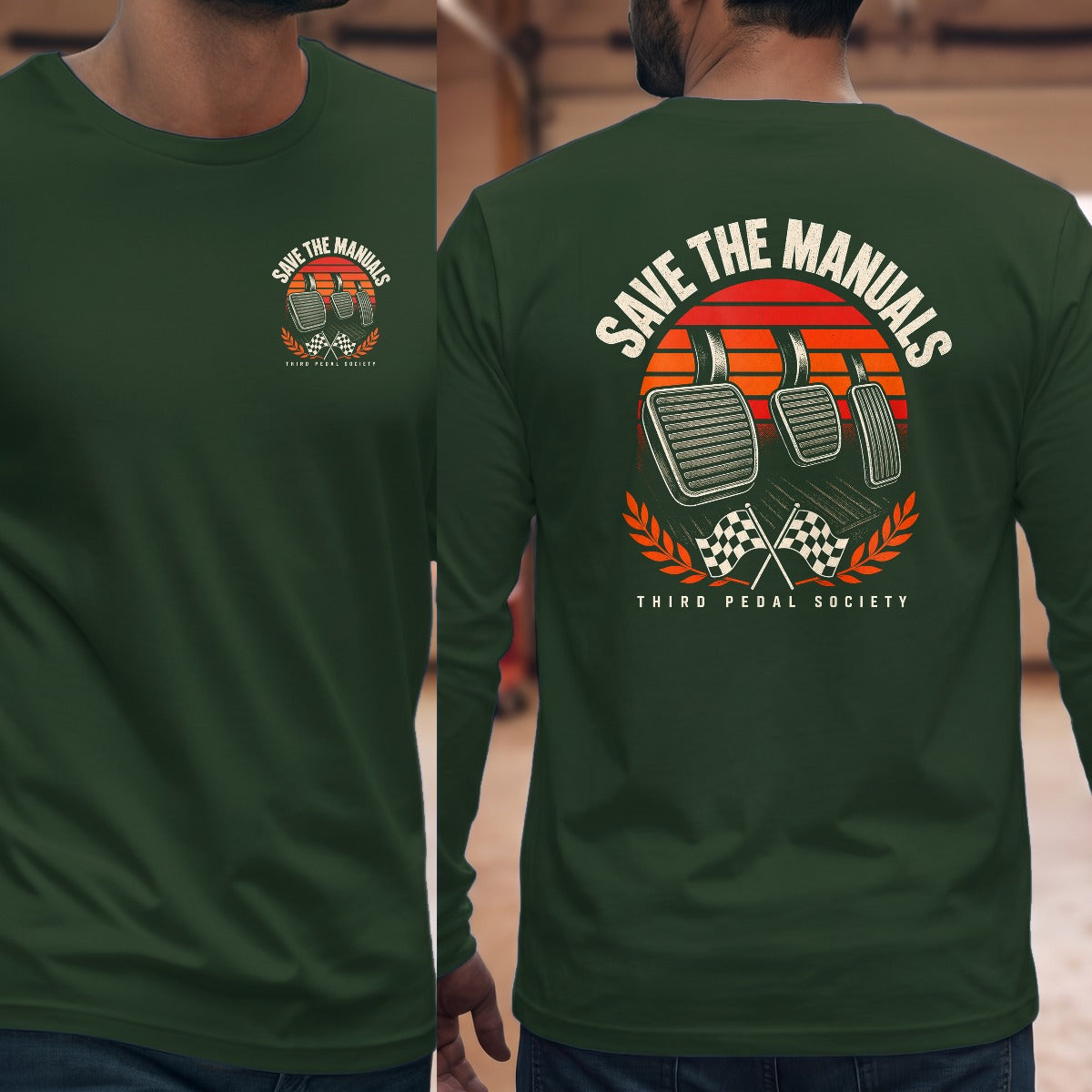 Forest Green | Left Chest + Back (refreshed)