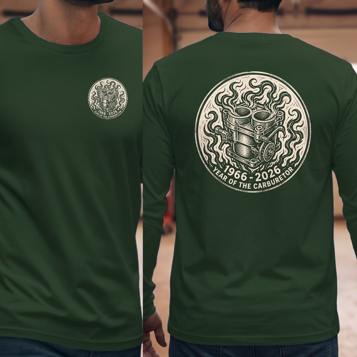 Forest Green | Left Chest + Back (refreshed)