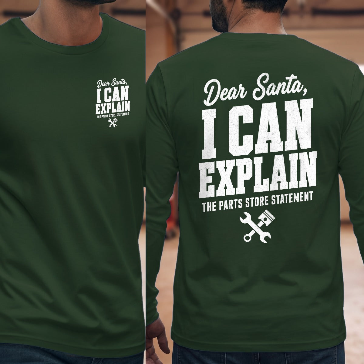 Forest Green | Left Chest + Back (refreshed)