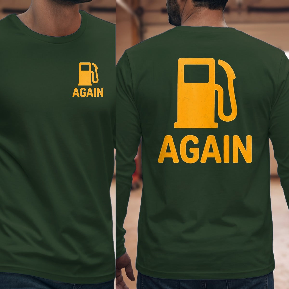 Forest Green | Left Chest + Back (refreshed)
