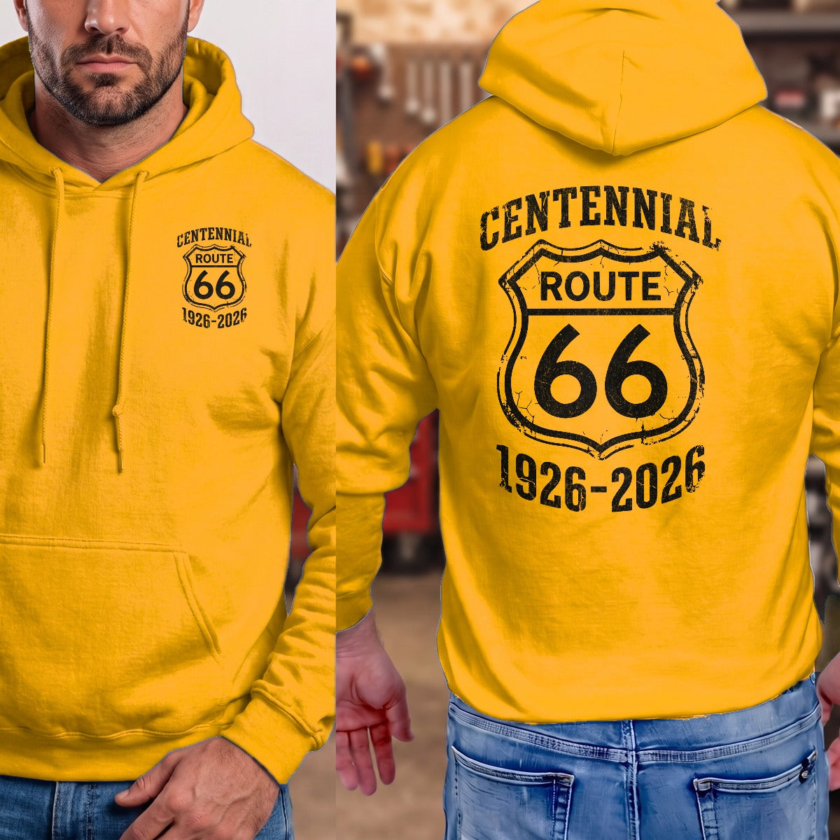 Gold | Front & Back
