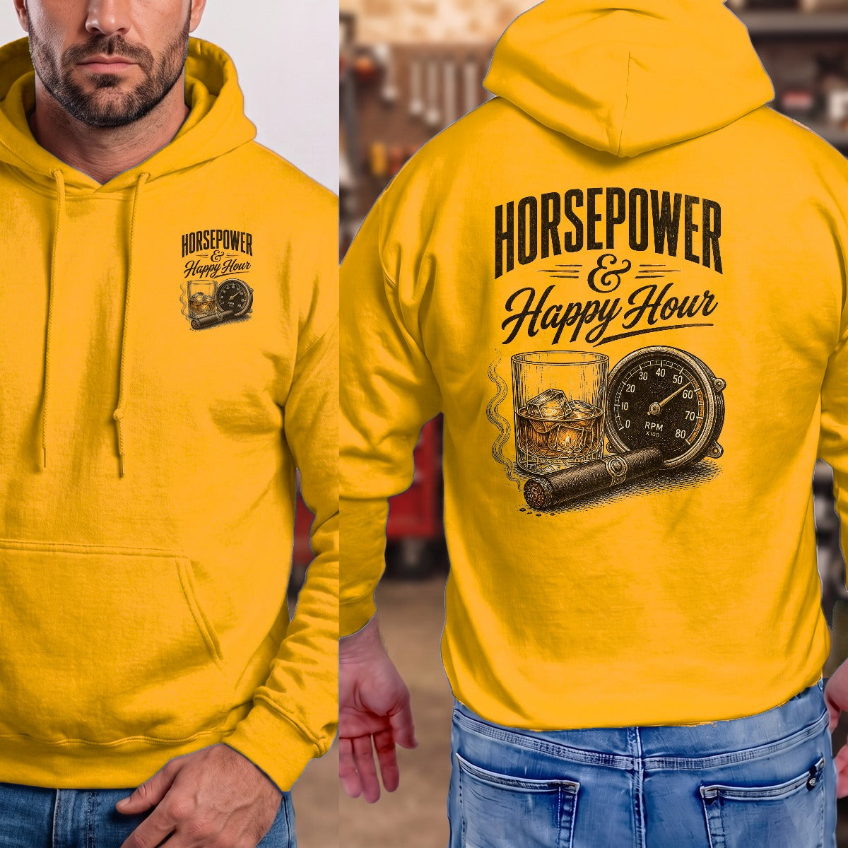 Gold | Front & Back