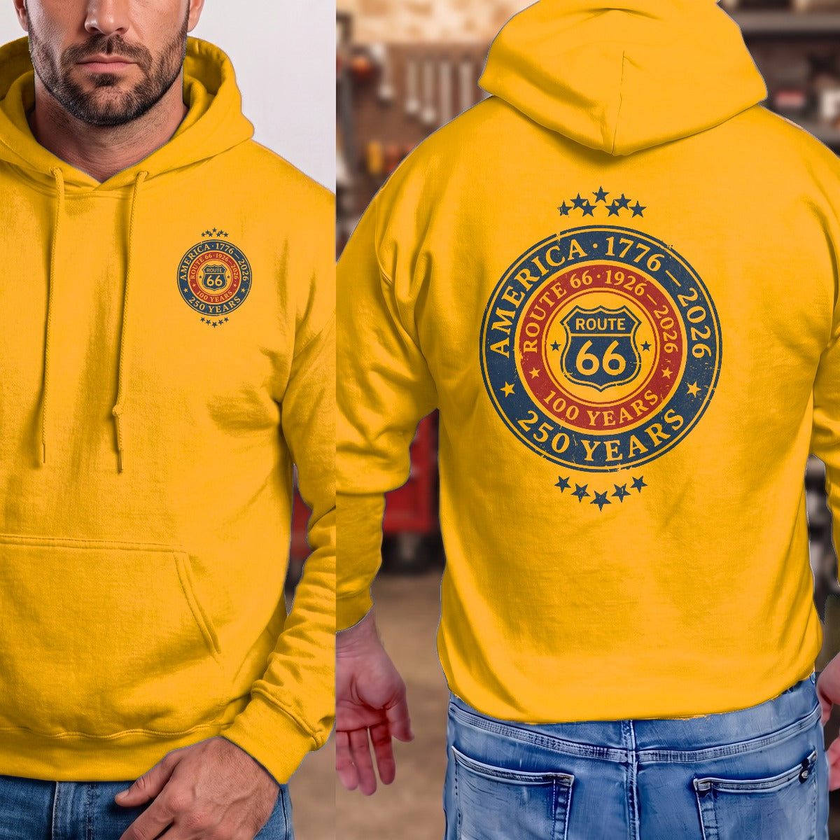 Gold | Front & Back