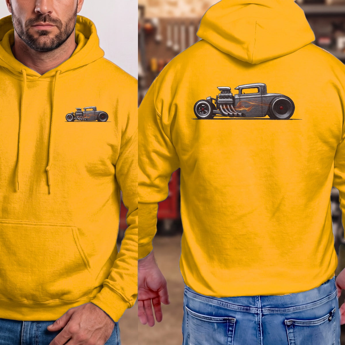 Gold | Front & Back