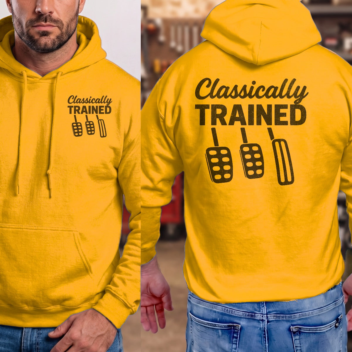 Gold | Left Chest + Back