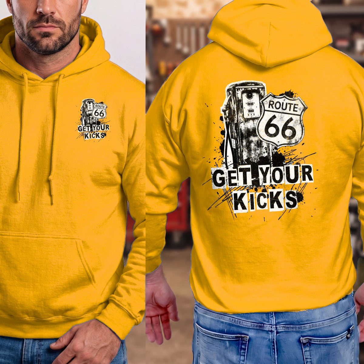 Gold | Front & Back