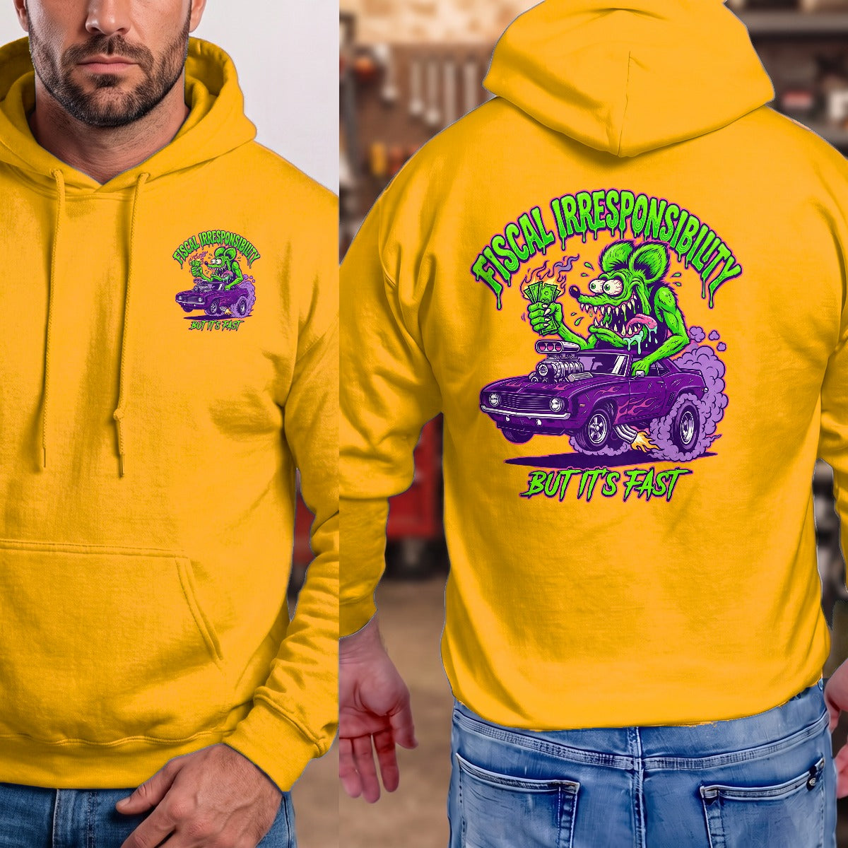 Gold | Front & Back