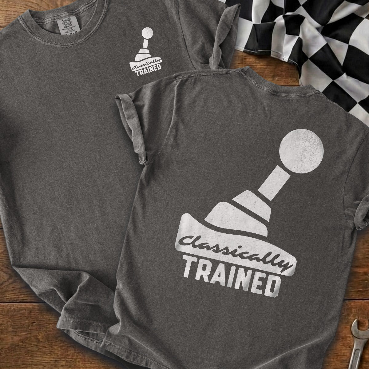 Graphite | Left Chest + Back