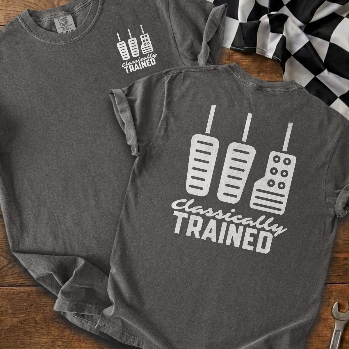 Graphite | Left Chest + Back
