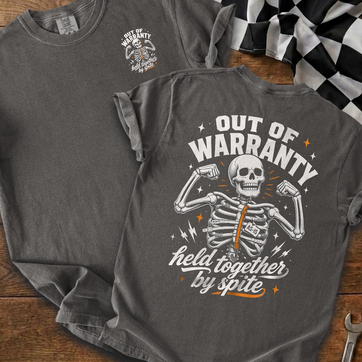 Graphite | Left Chest + Back (refreshed)