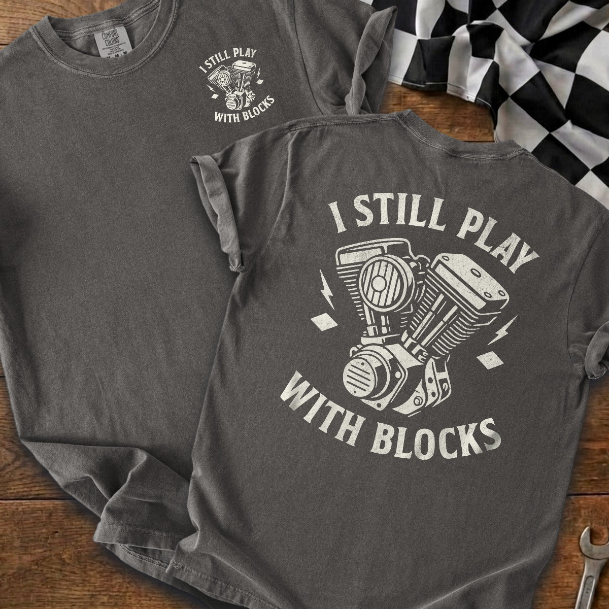 Graphite | Left Chest + Back (refreshed)