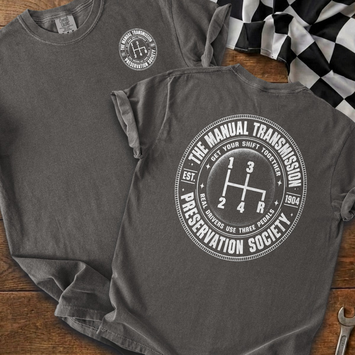 Graphite | Left Chest + Back (refreshed)