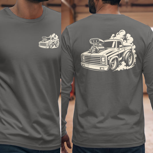 Graphite Heather | Front & Back